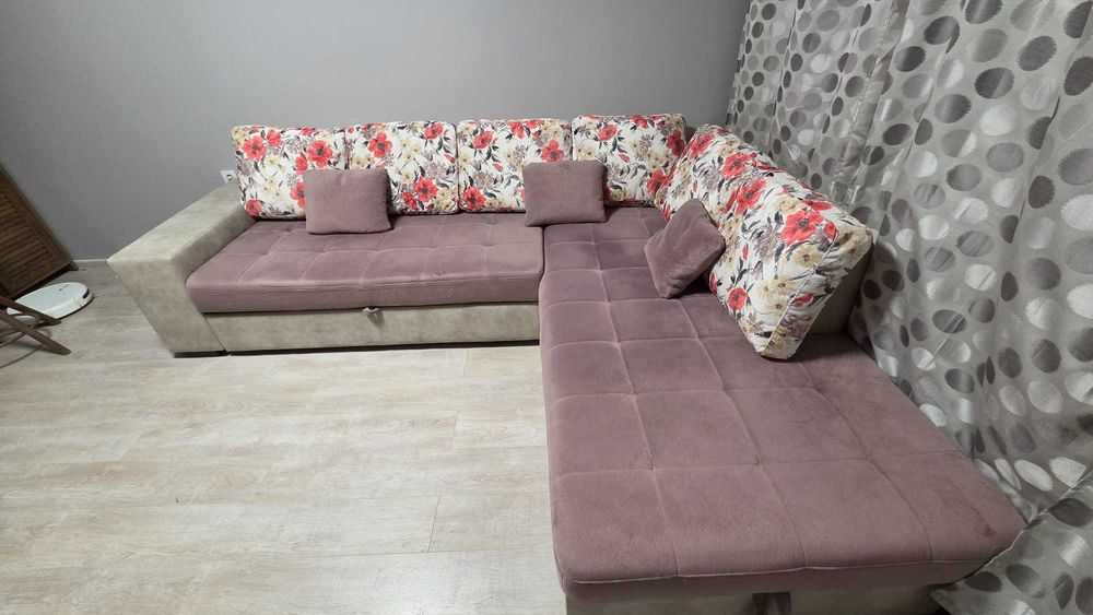 Ъглов диван спалня