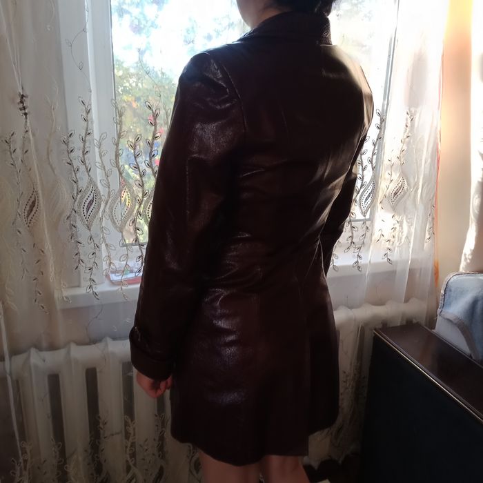 Кожаный френч (прессованная)