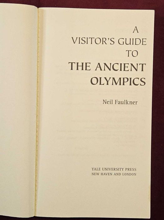 Пътеводител за древните олимпийски игри / A Visitor's Guide to the Ancient Olympics