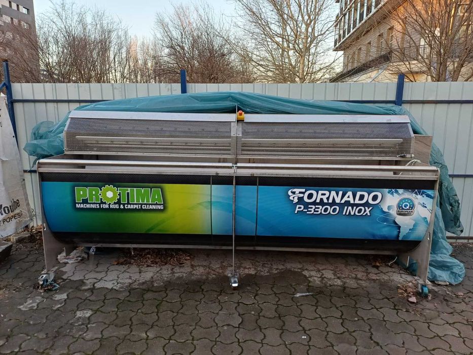 Aparat spalat covoare TORNADO P-3300 inox / NOU