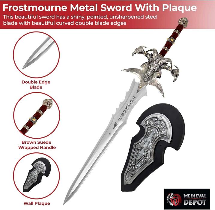 Меч the Lich King Frostmourne WOW Warcraft МАСИВЕН  !