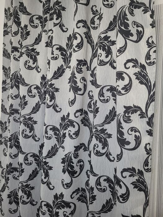 Set draperii negru cu gri