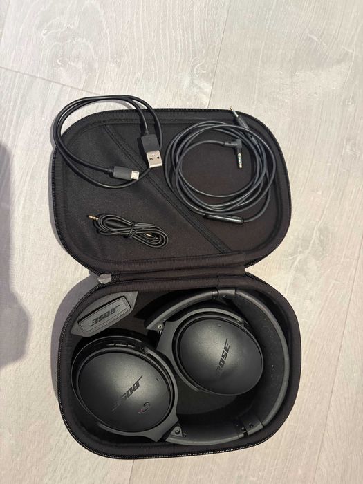 Casti Bose QuietComfort 35 Wireless, Noise Cancelling - Black