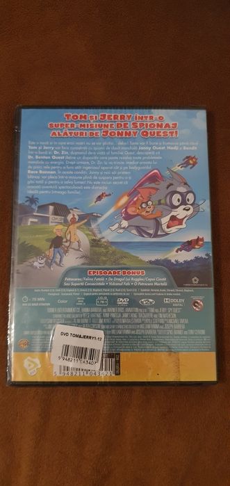 Dvd tom & jerry  - petter rabbit