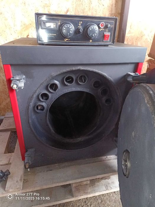 centrala termica cu arzator automat de ulei uzat de 25-34 Kw