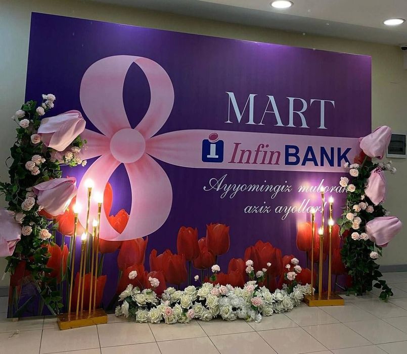 Oformileniya xizma 8 mart