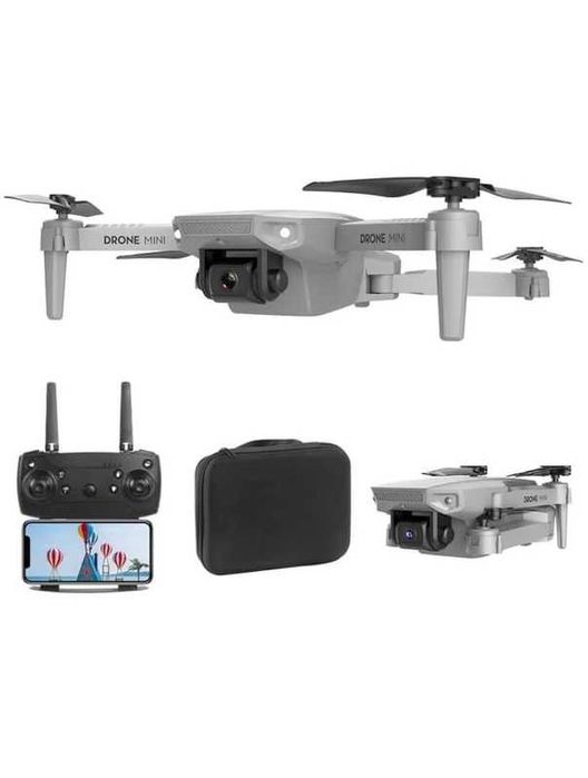 Drona E88, Camera 4K, Zbot 12min 100m, Pliabila, Geanta De Transport.