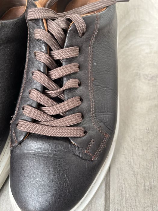 Продам кожанные кроссовки