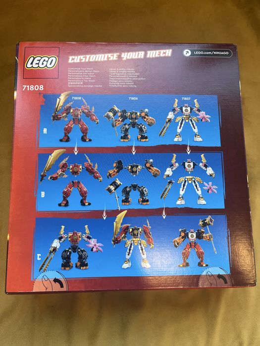 Lego ninjago 71808 Елементния робот на Кай