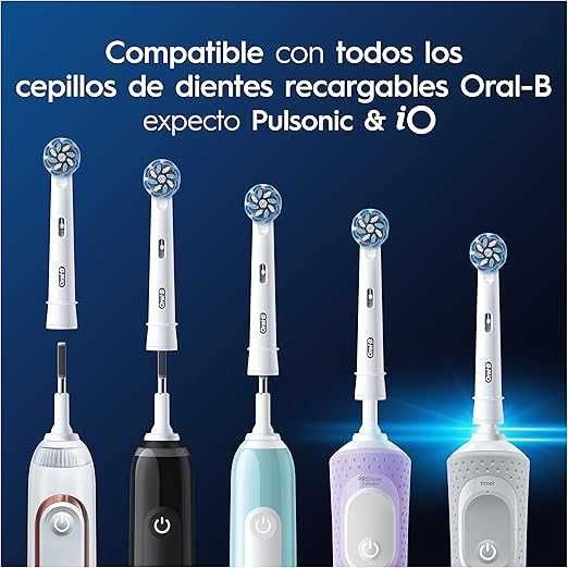 Комплект резервни глави за четка за зъби Oral-B PRO Sensitive Clean 12 броя бели