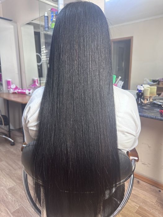 Кератиновое выпрямление