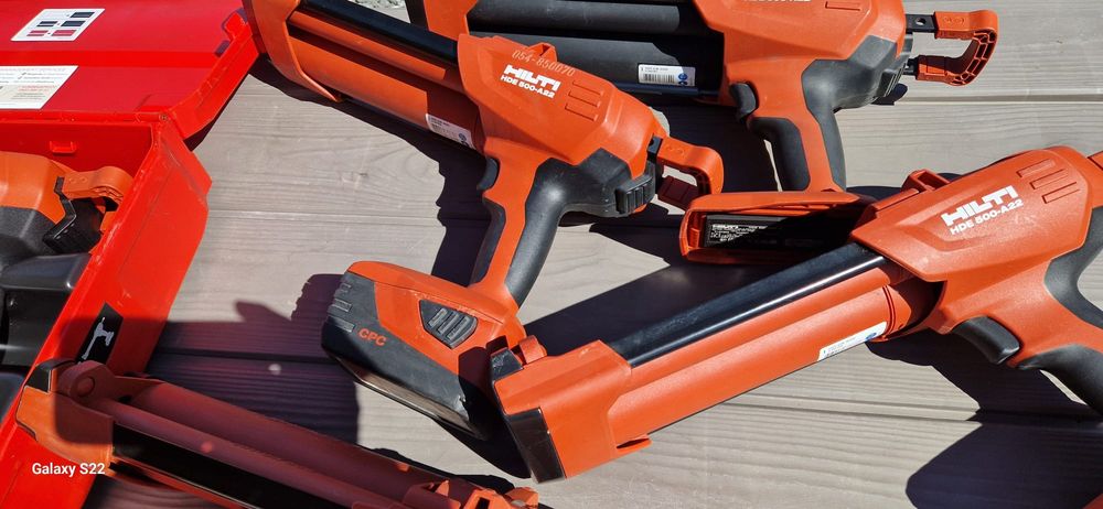 Hilti pistol de ancoră chimica