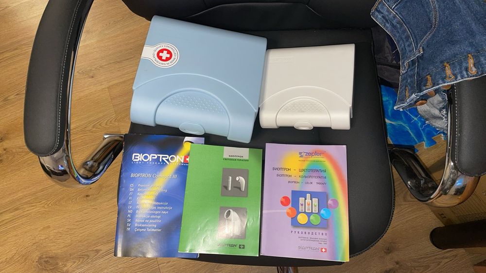 Zepter Bioptron Compact III + kit de fototerapie