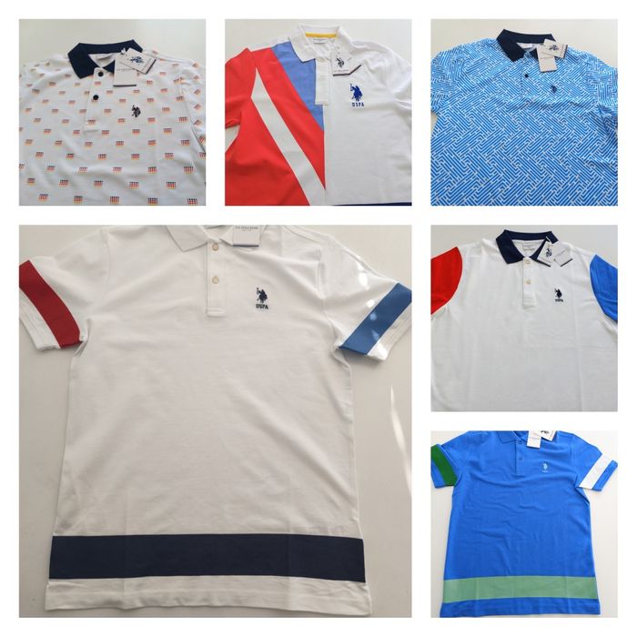 РАЗПРОДАЖБА U.S. Polo Assn.Оригинални мъжки тениски над 40 модела