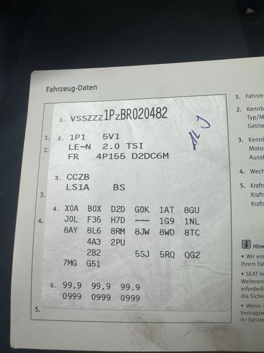 Seat Leon 1P FR 2.0TSI 211 на части