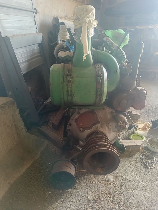 двигатель Дт-442, с турбиной