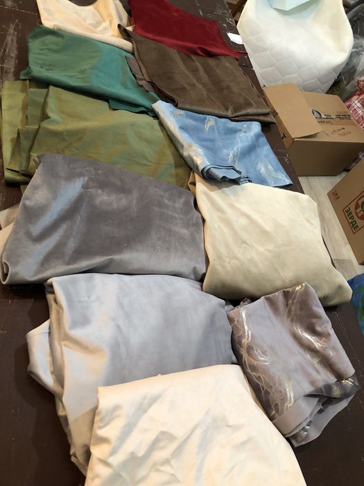 Продам  отрезы ткани.