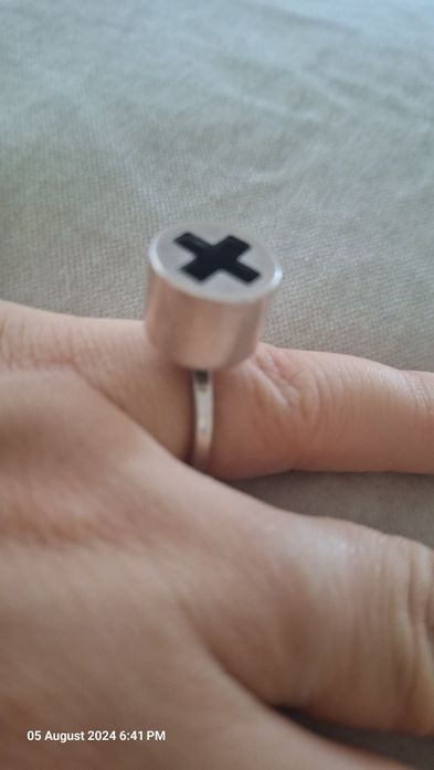 Inel argint designer