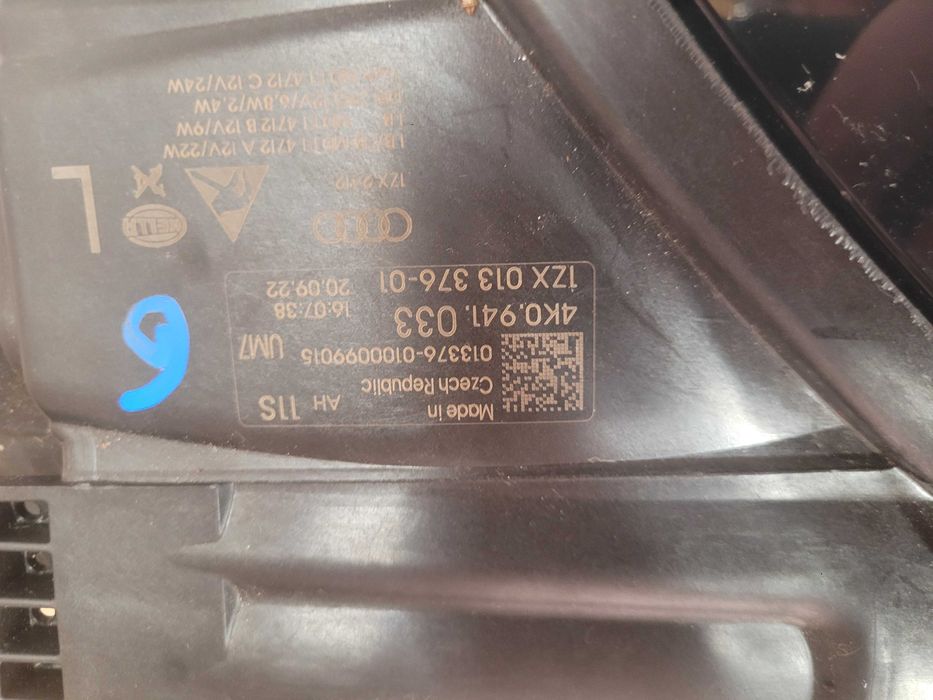 Far nou Audi A6 C8 4K LED 4K0941033  2022 Europa-6