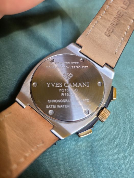 Швейцарски часовник YVES CAMANI Quentin Silver