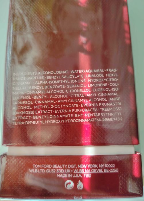 Парфюмерная вода Tom Ford "Lost Cherry"