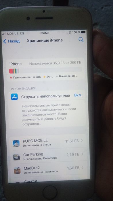 iPhone 7  obmen iPhone 8 ga yoki boshka telarga
