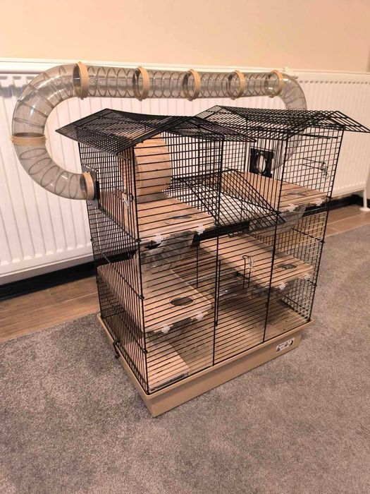 Клетка за хамстер Cobbys Pet Hamster Church, 74 x 40 x 76 cм + БОНУСИ