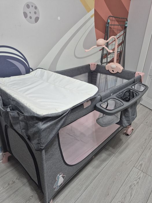 Манежка детская кроватка