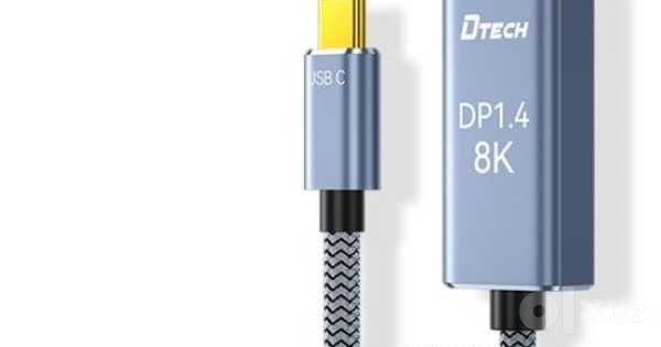 Кабель DTECH USB C DISP U Type-C USB CDisplayPor