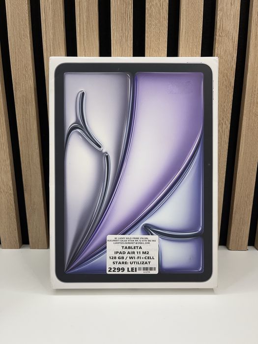 Ipad Air Gen 11 M2 128Gb/ Wi-Fi + Celular GARANTIE/FACTURA #61234