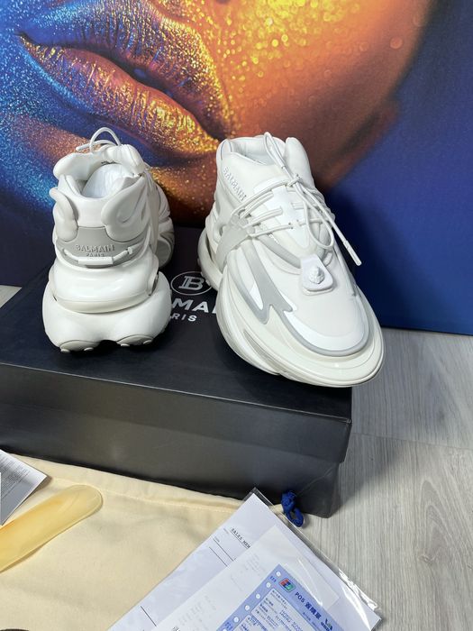 Adidasi Balmain Unicorn piele naturala Premium Full Box