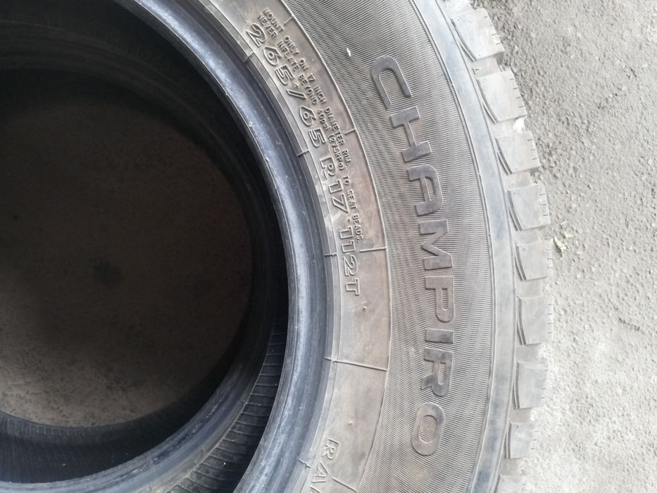 Шины 265"65"17  зимние