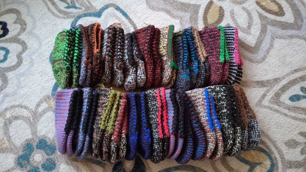 Ръчно плетени терлици