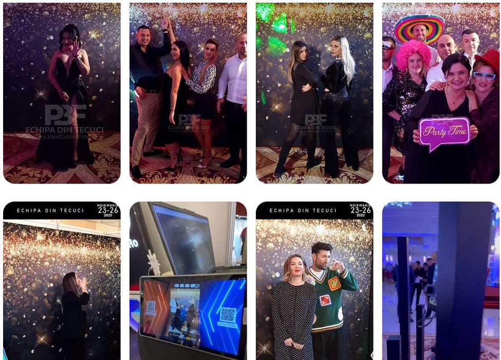 NOUTATI! Brat Robotic GLAMBOT si PAPARAZZI Booth de vanzare PBF TECUCI