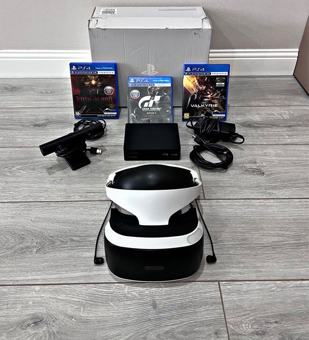 PlayStation VR очки,камера, +3 диск