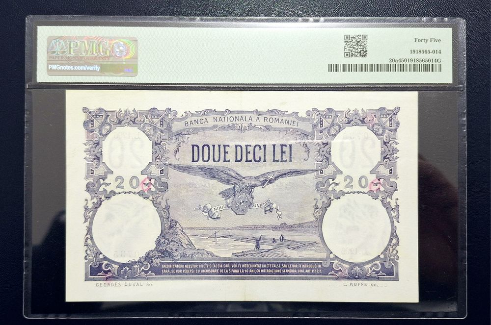 Bancnota 20 lei 1913