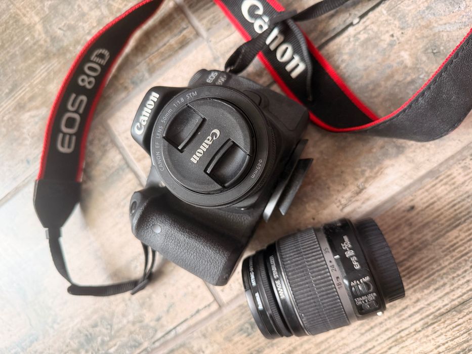 Camera foto Canon 80D + accesorii