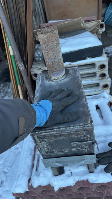 Печка для рыбалки