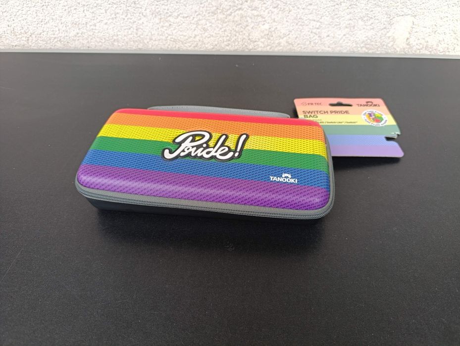 Husa transport Nintendo Switch oled lite FR-TEC Pride geanta curcubeu