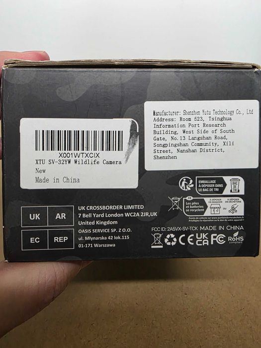 Camera supraveghere WOLFANG Wildlife Camera 48MP 4K HD,