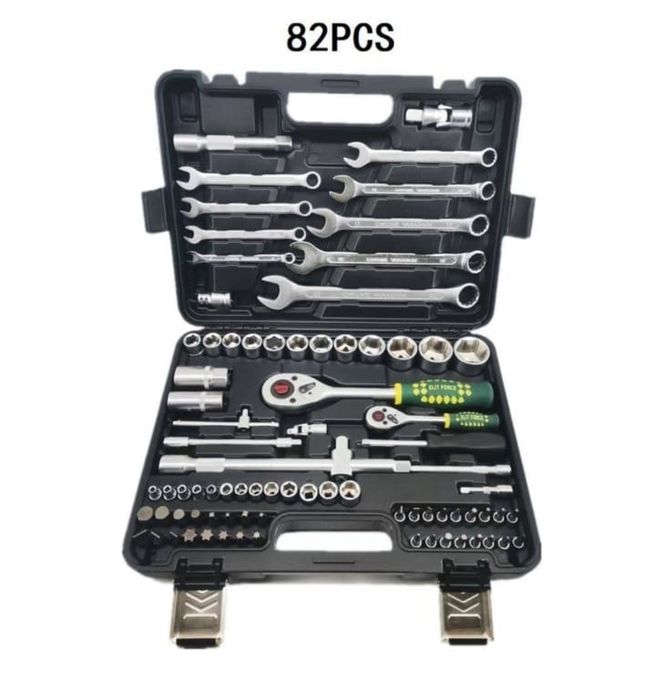 Набор инструментов автомобильный 82 предмета - ELIT FORCE 82.

Комп