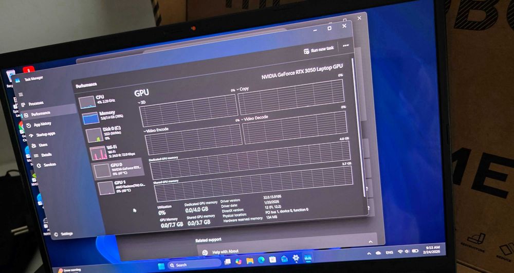 ASUS Vivobook Pro 15 OLED M3500 - RTX 3050 - Ryzen 7
