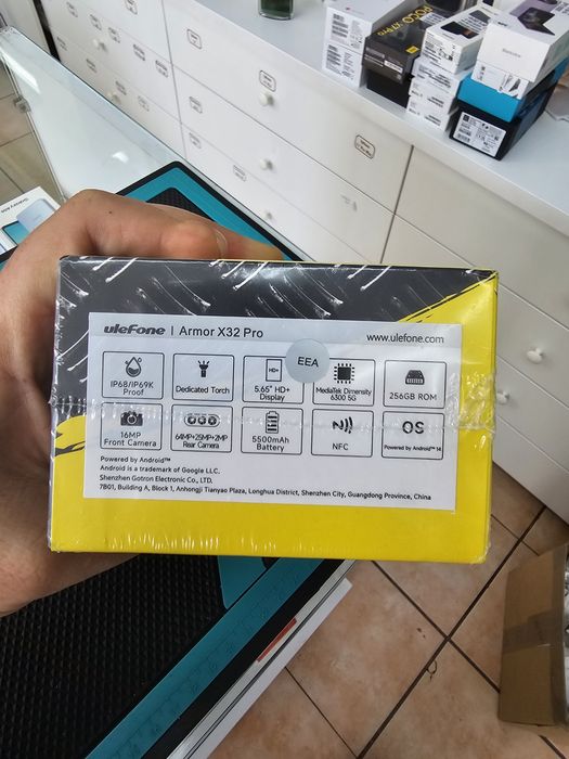 Ulefone Armor X32 Pro, 8/256 GB, Sigilat, Garanție