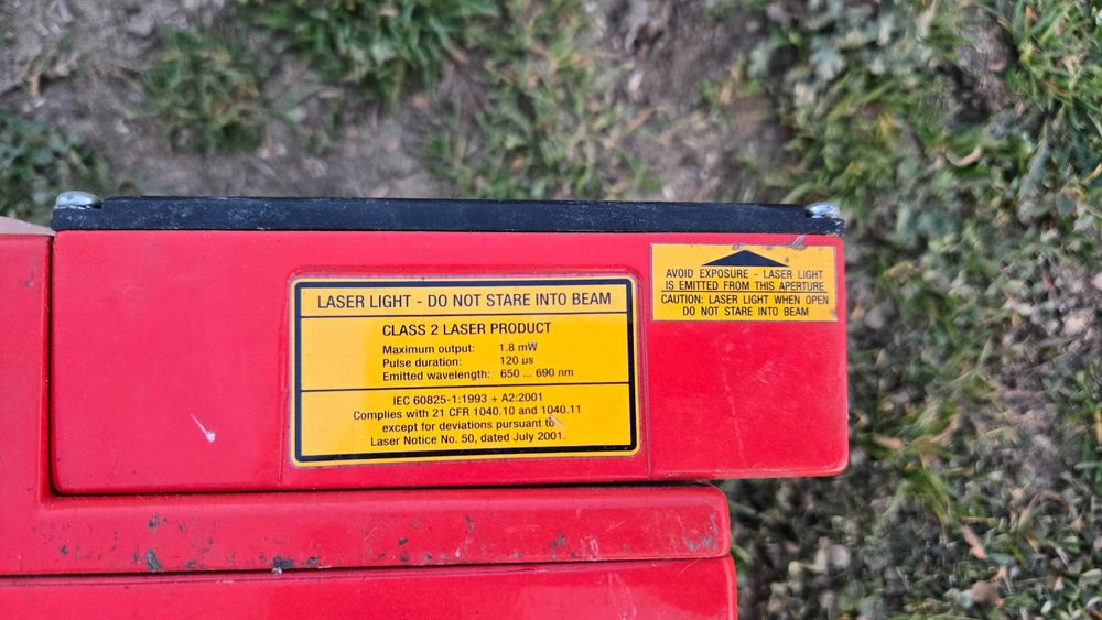 Scanner laser industrial - senzor automatizare