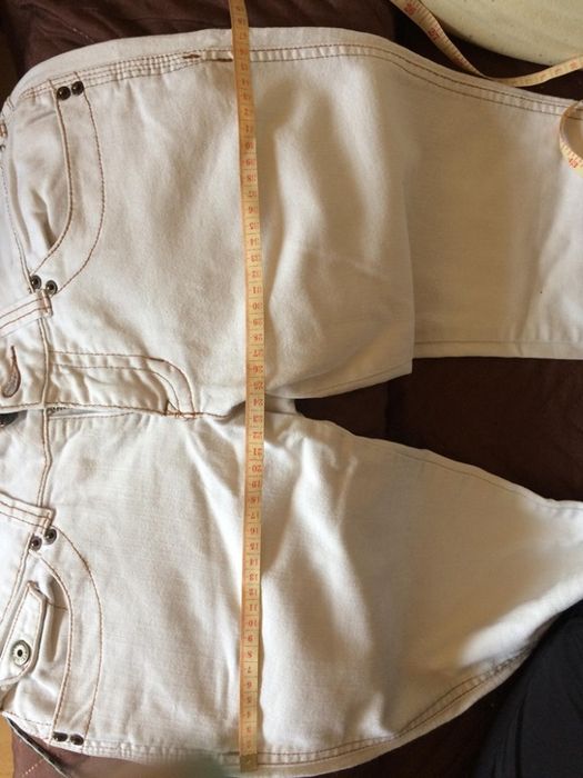 Бели Дамски дънки Review