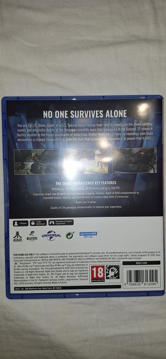 The thing Remastered ps 5