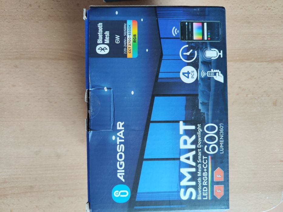 Set 4 spoturi RGB