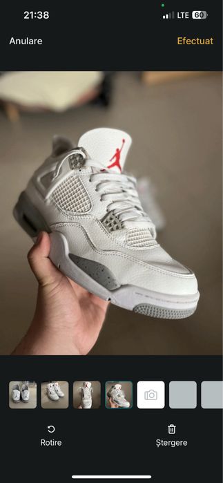 Jordan 4 White Oreo