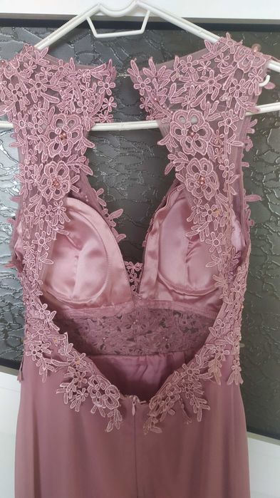 Официална дълга рокля размер М