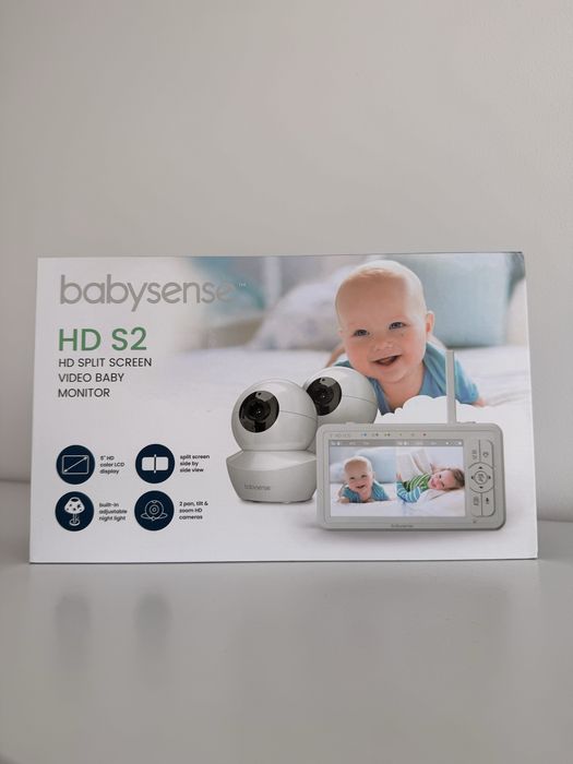 Monitor bebeluși Babysense HD S2 2 Camere HD Nou Sigilat